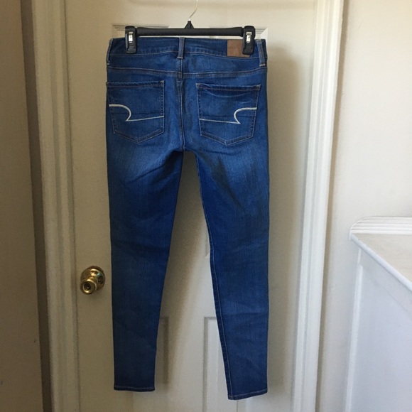 CUTE! AE super stretch jegging jeans size 2 - Picture 7 of 14